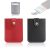 ZKSXOA 2 pcs Tarjetero Mujer y Hombre,Card Holder,Funda Tarjeta Credito, Billeteras para Hombre y Mujer, Hombre(Negro, burdeos)